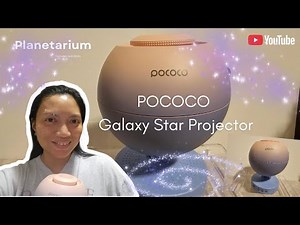 Turn your room into Magic | POCOCO Galaxy Star Projector #constellation #projector #stars #galaxies