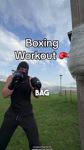 Funpunch brothers show their boxing workout #funpunch #boxing #workout #viral