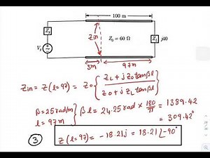 031 problem on transmission line equation