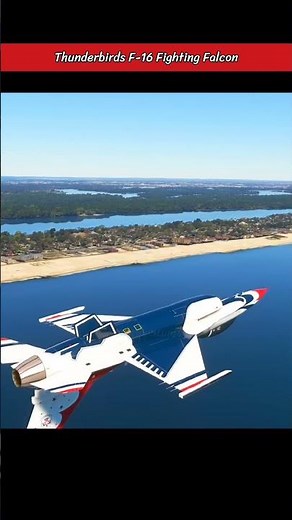 F-16 Thunderbirds Solo Goes Inverted | Precision Flying at Its Best