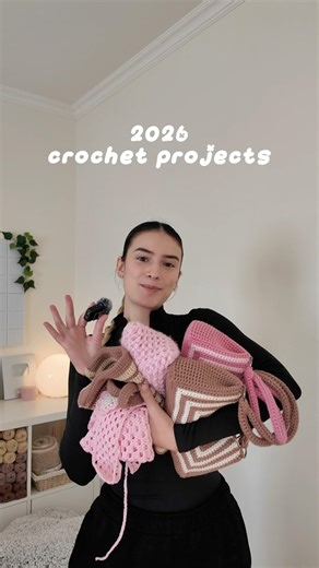 My crochet 2026 creations so far! ✨tutorials on my channel! #crochetideas #crochetinspo #crochet