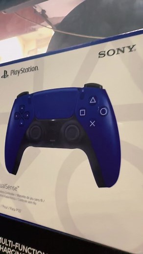PS5 Cobalt Blue DualSense Controller Unboxing