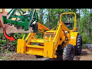 Converting My Tractor to Skid Steer Quick Attach System