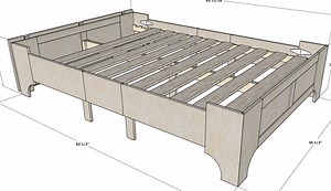 Medieval Bed in a Box Plans