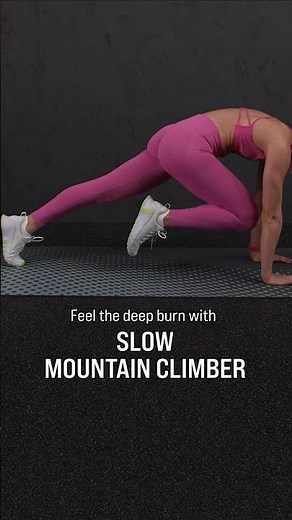 Beginner Core Burn: Try Slow Mountain Climbers