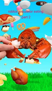 simulator eating in roblox part 2 belike:💀 #roblox #simulator #eating