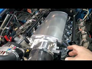 mgb 5.3 ls low profile sheet metal intake
