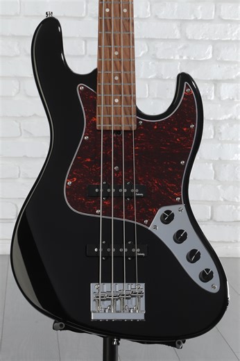 Sadowsky MetroExpress 21-fret Vintage JJ Bass, 4-string - Black High Polish