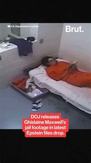 New Epstein files show Ghislaine Maxwell in prison.