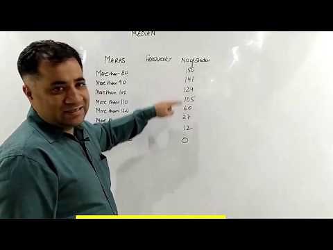 Calculating Median when more than type data is given ||Class10th ||Statistics