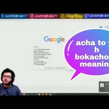 CARRYMINATI EXPLAINING 'BOKACHODA' Bengali Slang