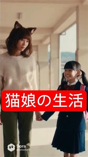 「猫娘の生活」 #sora2 #ai動画 #生活 #shorts