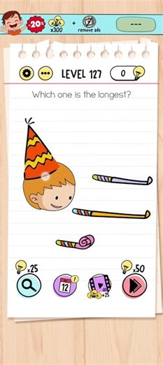 brain test 127 || brain test level 127