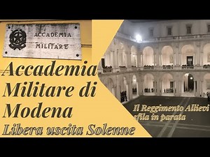 Accademia Militare di Modena Libera Uscita Solenne, il Reggimento Allievi sfila in parata ESERCITO