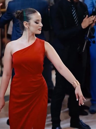 Elegant Dance Performance in Formal Attire