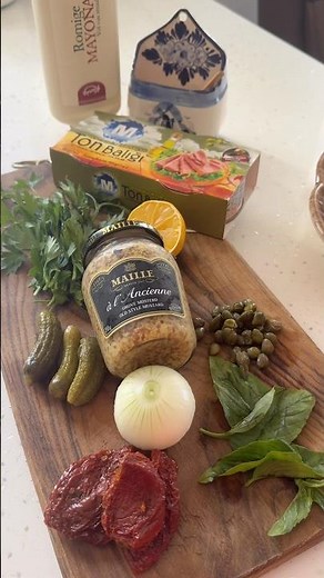 How to make a homemade tuna salad 🐟🥗🔥