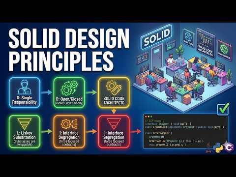 SOLID Design Principles - What They Are and How to Use Them | LLD Playlist