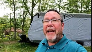 RVMasking Heavy Duty 6 Layers Top RV Cover - Travel Trailer Cover - Windproof, Anti-UV, Fits Up to 15' RV Trailer