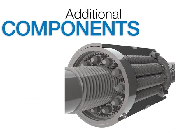 【行星滚柱丝杠】Planetary Roller Screws动画结构展示