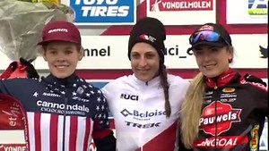 16K views · 732 reactions | Watch the Women Elite race highlights from Round 12 of the 2021-22 UCI Cyclo-cross World Cup in Dendermonde! | UCI Cyclo-cross | Facebook