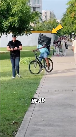 The man is pranking passerby on the street #pranks #funny #shorts