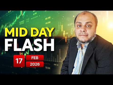 Midday Flash | 17 Feb 2026 | Market Correction in Major Stocks | OGDCL Analysis | Banking