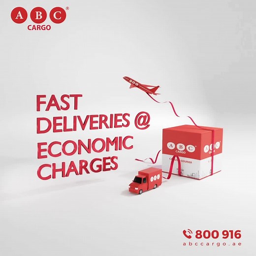 ABC offers the fastest delivery from UAE to anywhere in the world. Experience the most reliable cargo service. #DoorToDoorCargoService #cargoshipment #speeddelivery #aircargo #airfreight #shipment #Dubai #Sharjah #Abudhabi #uae #uaelife #worldwidedelivery #shipping #courier #couriercompany #deliveryservice #dxb #freightforwarding #ABCCargo | ABC Cargo & Courier