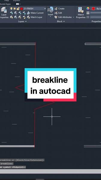 Breakline in AutoCAD: A Step-by-Step Tutorial