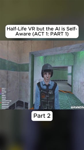 Half-Life VR but the AI is Self-Aware (ACT 1 PART 1) #halflife #vr #funny #vrgaming #vrchatfunny