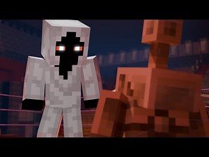 Entity 303 Vs Copper Golem (Minecraft animation)