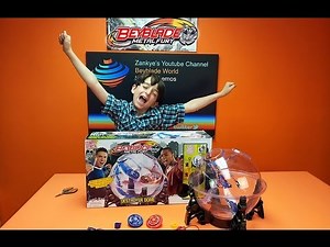 Beyblade Metal Fury Destroyer Dome Unboxing