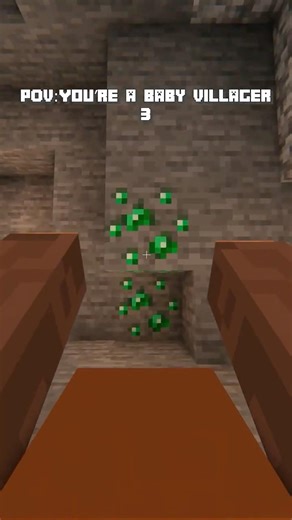 POV: You're a Minecraft Baby Villager 3 #shorts #minecraftshorts