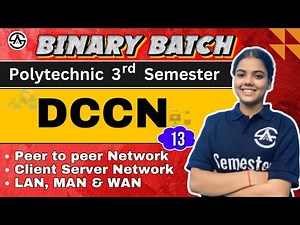 #13 DCCN Chapter-3: Network Basics | Polytechnic 3rd Semester | Binary Batch