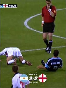 Argentina vs England - 1998 World Cup