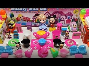 Minutes Satisfying with Unboxing Cute Minnie Mouse Kitchen Playset | Minnie Review Toys ASMR