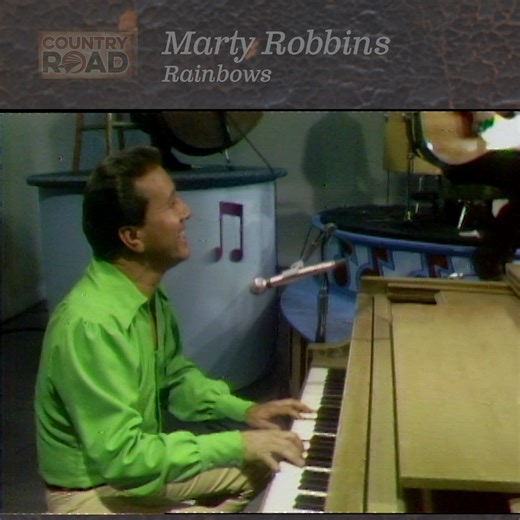 Watch this entire show on Country Road TV's VOD platform - subscribe today right here and watch anytime! https://crtvusa.com/MartyRobbins “Rainbows” is a tender and poetic song by Marty Robbins, released in 1969 on his album It’s a Sin. The song reflects Robbins’ gift for blending heartfelt emotion with vivid imagery, using the symbol of rainbows to express themes of love, hope, and renewal after hardship. With his smooth, expressive vocals and gentle arrangement, Robbins delivers a performance 