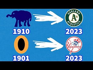 MLB Team Logo Evolution (1900-2023)