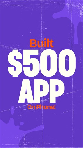 Taushik Alam | Canva Designer | AI and Tech on Instagram: "📩 Comment ‘BUILD’ 👇 🤪 Developers might hate me for this... But I just showed my client an app idea, built it on my phone in 10 minutes, and charged $500. 🚫 No coding. Just @repl.it and plain English. 👉 If you’re a designer, creator, or freelancer — this changes everything + You’ll get $10 credit when you grab Replit Core through my link. . . . #replit #contentcreator #graphicdesign #aiapps #freelance #sidehustle #appbuilding #passiv