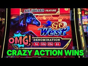 ❤️ Crazy Wins on All Aboard Slot Machine with Low Bets! 💵🚂