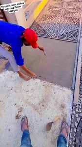 This mechanic makes amazing flower designs #fbreels #short | Humanity Stories