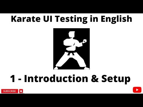 Introduction & Setup | Karate UI Automation Tutorials for Beginners | Web Automation | English | #1