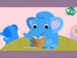 星期歌Sunday Monday Tuesday Wednesday …#英语启蒙 #零基础英语 #英语启蒙儿歌 #趣味英语动画 #英语 _7178634800