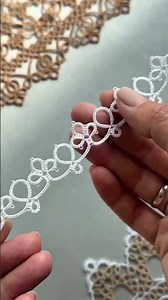 #tattingdesign #weaving #tatting #frivolite