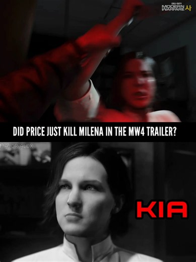 "Makarov's Financier Found Dead" - Price killed Milena in Modern Warfare 4?! #shorts #cod #mw4