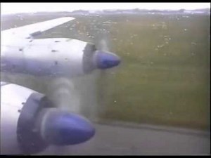 British Air Ferries Viscount G-APEY departing Southend