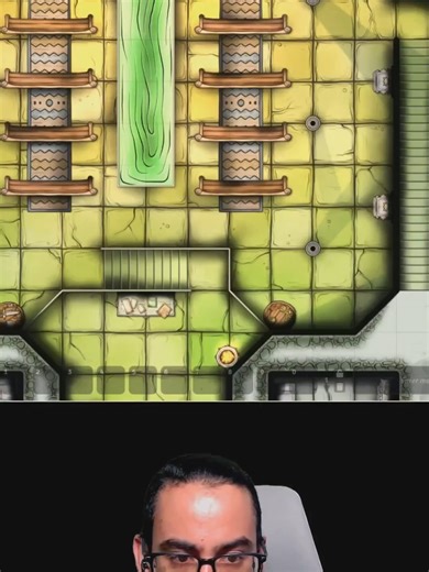 Stream highlight --- Hero vision in a dungeon with walls and lights #dnd #dnd5e #dungeonsanddragons #ttrpg #foundryvtt