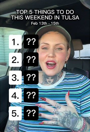 Welcome back to TULSA WEEKEND UPDATE — Experience Tulsa's weekly roundup of the top can’t-miss events in T-Town, hosted by @Highitstarra | Oklahoma. Each week, we’re dropping a quick hit of the best events, pop-ups, parties, and unexpected happenings you should definitely know about. Got something going on this weekend? Drop it in the comments. Shameless plugs welcome. See you out there, Tulsa. Editors Note: Tarra is promoting Big Scene independently on her page; this does not influence any of o