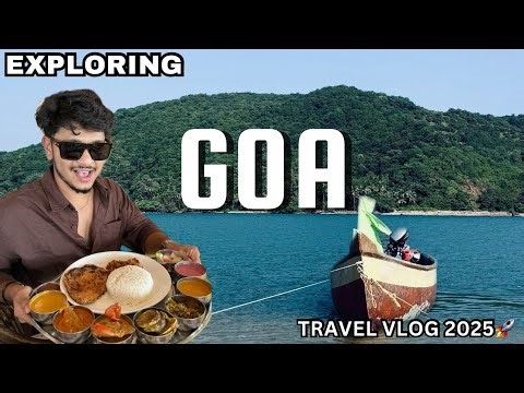 📍 Exploring Goa | Fat Fish Restaurant + God Beach | Travel Vlog 🌴🌊