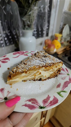 👩‍🍳✨ Geriausias obuolių pyragas su varške, kokį kada nors kepsite 🍎💬 Receptas – komentaruose | Receptų pasaulis