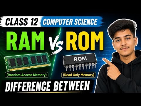 Class 12 Computer Science | RAM Vs ROM difference between | NEB Class 12 Computer Science questions
